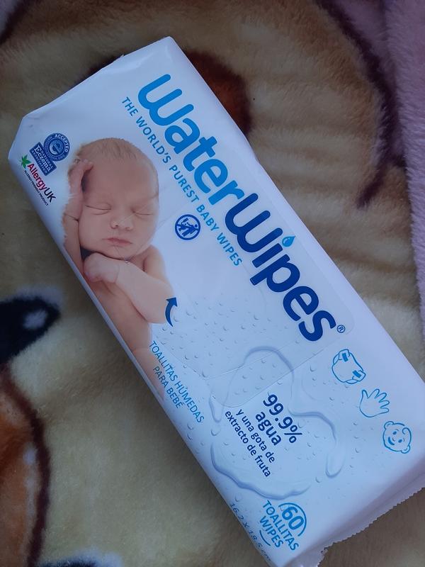 Caja de 12 unidades Baby Water Wipes toallitas de bebé – 120 unidades