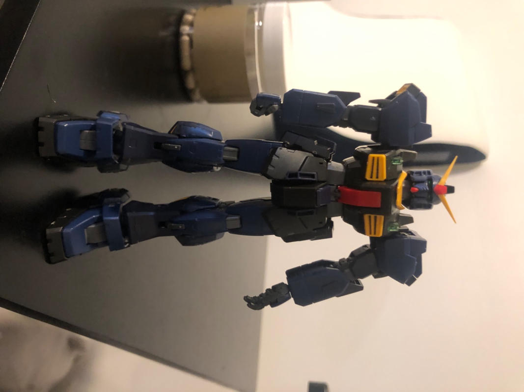 Rg mk2 titans. Metallic sharpies, panel line. ammos separated and vents  opened with chisel. Great kit! : r/Gunpla