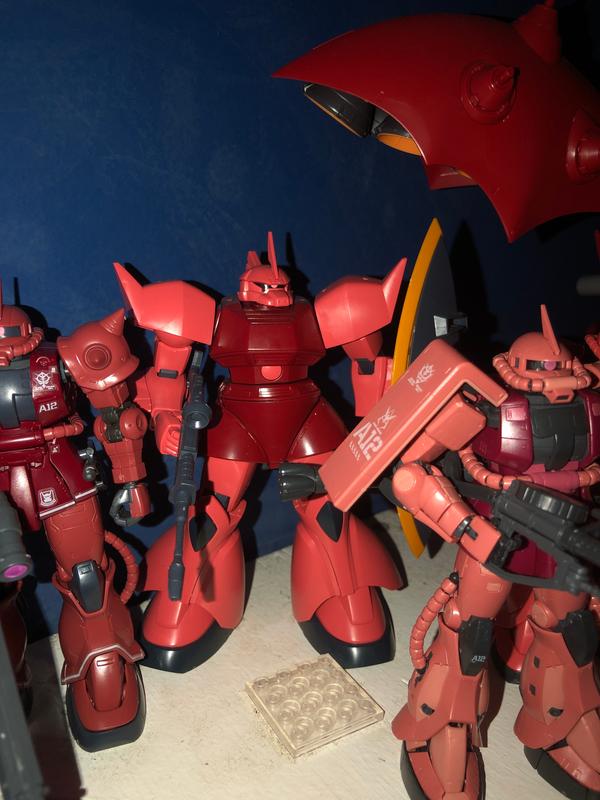 HG MS-14S GELGOOG 1/14　その他　4体 Bandai Hobby HGUC #070 MS-14S Char's Gelgoog 1/144 Plastic