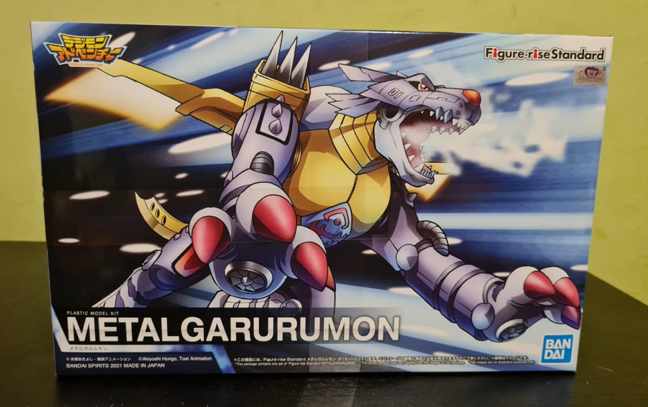 Digimon Adventure Figure-rise Standard MetalGarurumon Model Kit – USA Gundam  Store