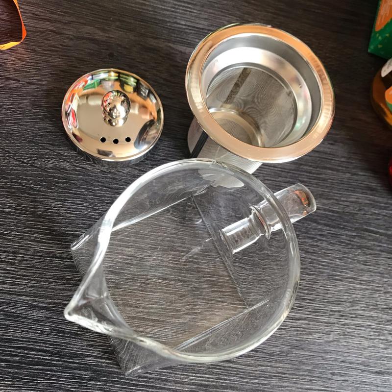 Glass Teapot Infuser Drip Pot Fragrant Oolong Tea Maker for Tea Coffee Make