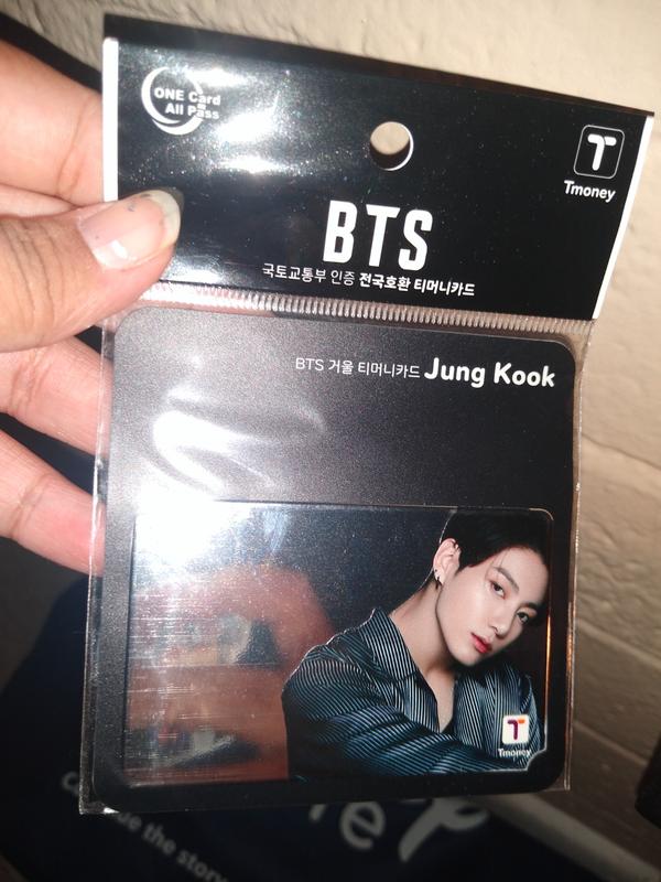 Limited stock) BTS x T-money Mirror Card