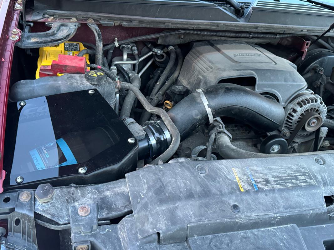 Corsa Closed Box Air Intake 44906 w/PowerCore Dry Filter for 2009-13 Silverado 1500