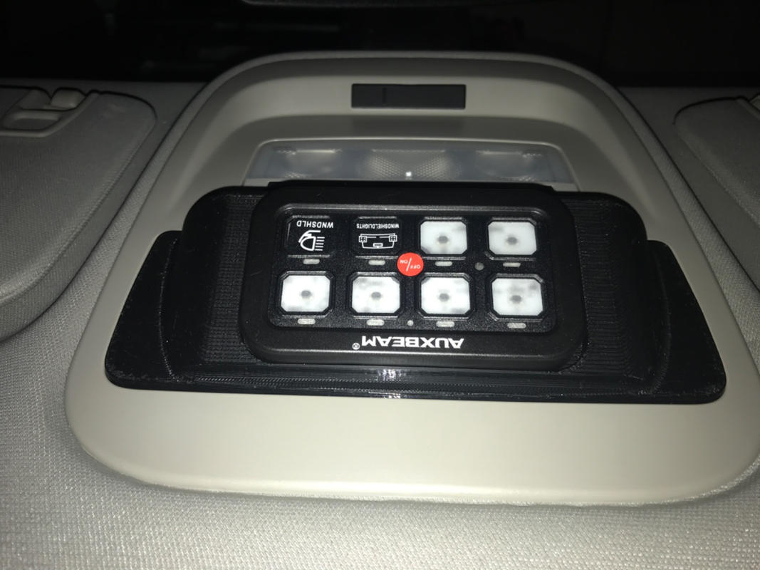 Auxbeam 8-Gang Switch Panel | Colorado & Canyon Enthusiasts