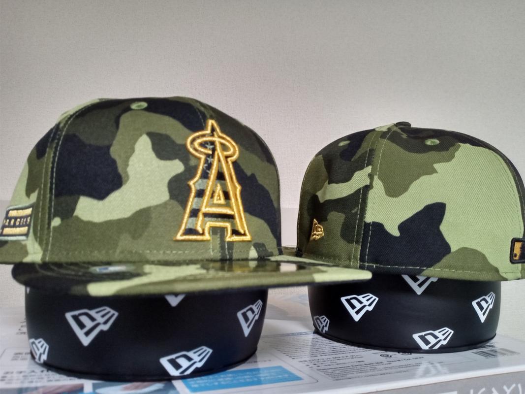 NEW ERA 59FIFTY エンゼルス Armed Forces US714 - 帽子