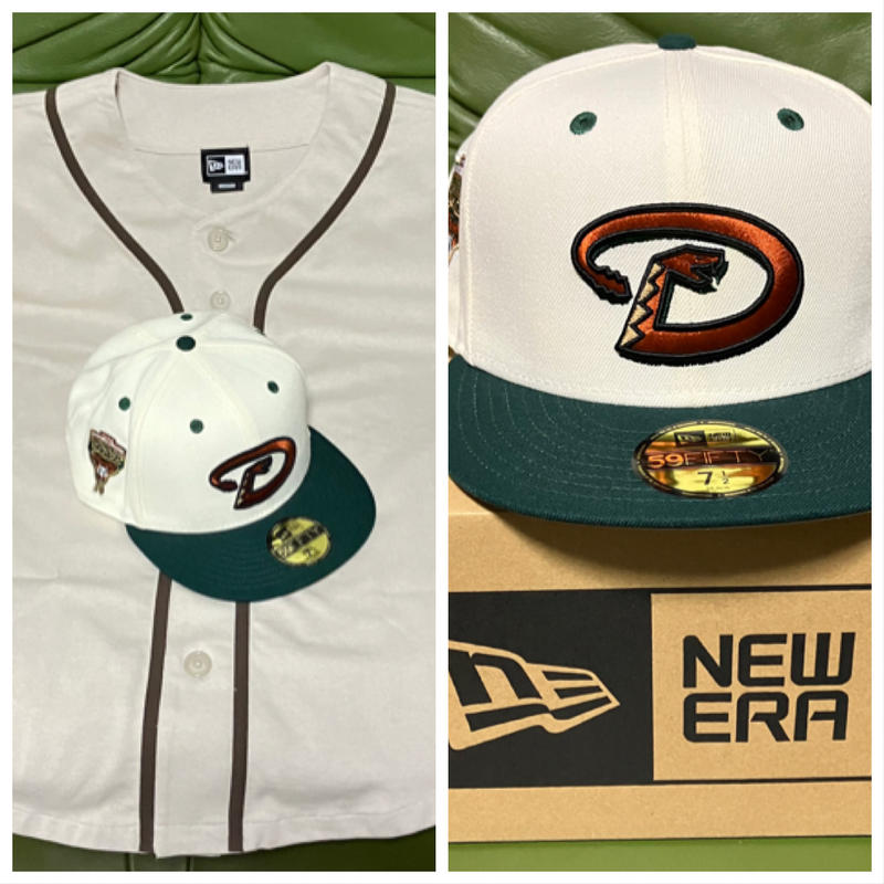 59FIFTY Rusty Green & Chrome アリゾナ・ダイヤモンドバックス