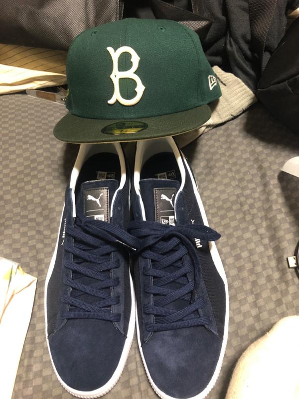 NEW ERA × PUMA SUEDE ネイビー | ニューエラオンラインストア