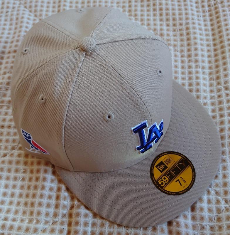 新品未使用 OVO x ニューエラ ドジャース59FIFTYキャップ 59FIFTY OVO MLB ロサンゼルス・ドジャース キャメル