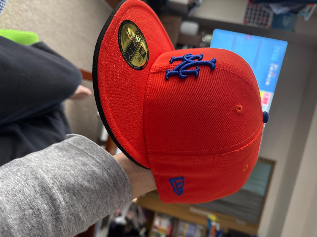 59FIFTY MLB Upside Down ニューヨーク・メッツ オレンジ
