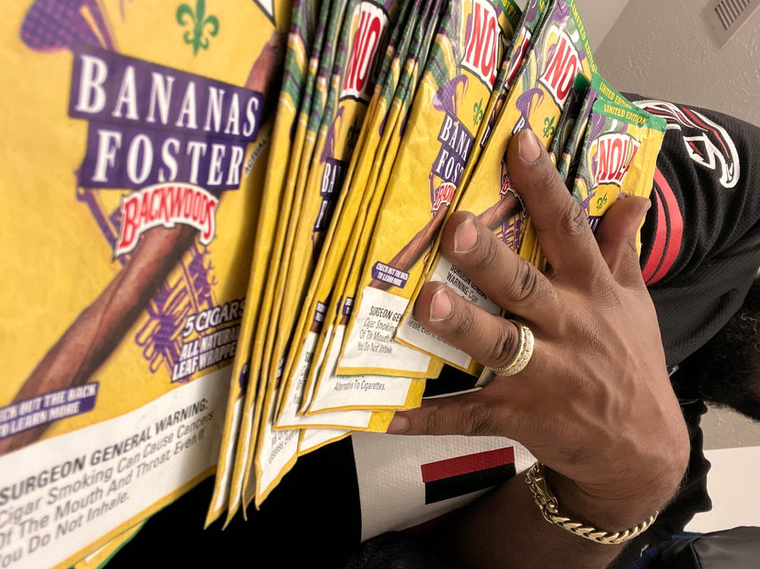Banana Foster Backwoods Cigars | 8 Packs of 5