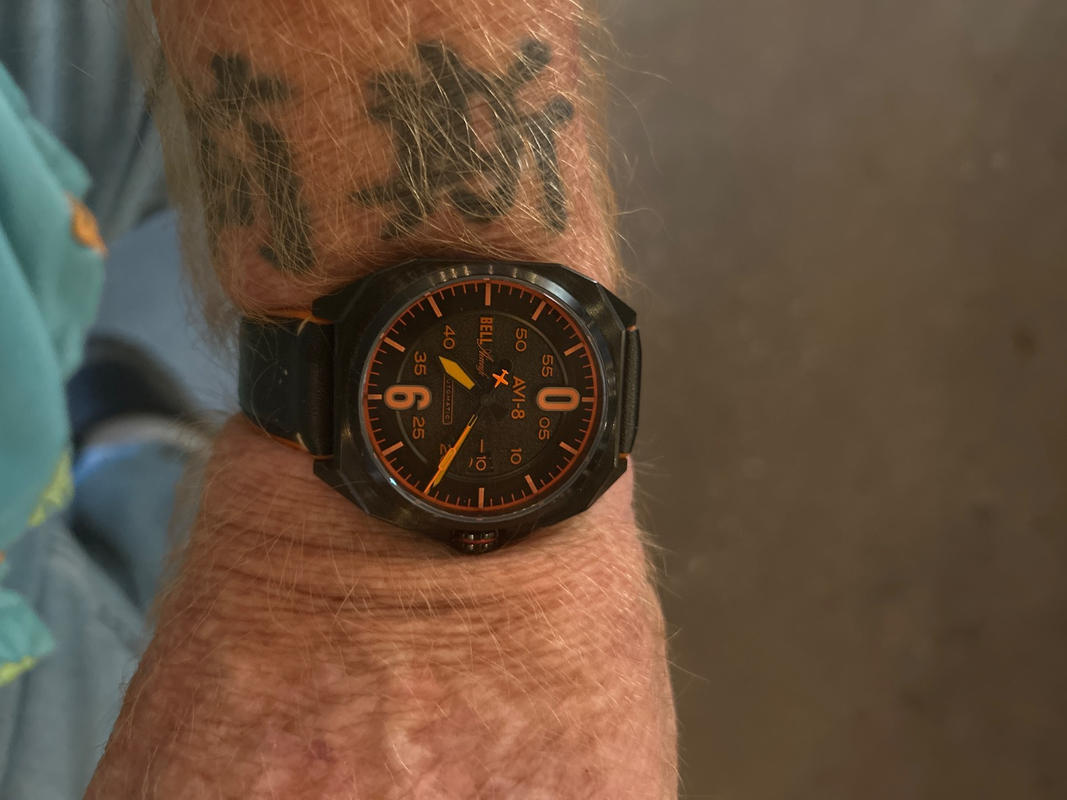 Jet Black | Bell X-1 Machbuster Automatic – AVI-8 Timepieces