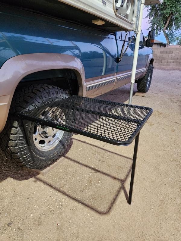 Large Aluminum Camping Table – Tail Gater Tire Table