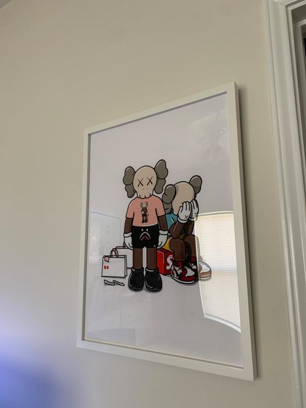 未開封　美品　hypebeast magazine kaws Hypebeast KAWS Wall Art – Hyped Art