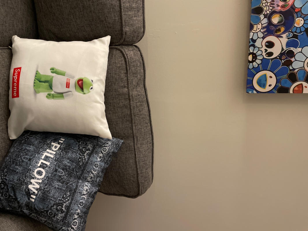 Supreme Kermit the Frog Toy Pillow | Hyped Art
