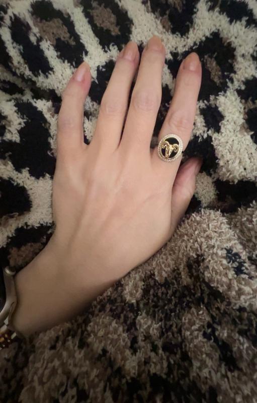 Solid Gold Black Onyx Zodiac Ring | Local Eclectic – local Solid Gold Black Onyx Zodiac Ring | Local Eclectic – local