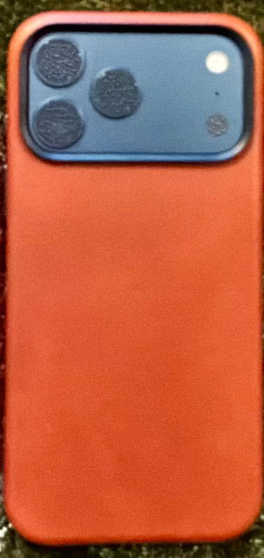 Leather iPhone 17 Pro Shell Case Metal, MagSafe - Black - RYAN London