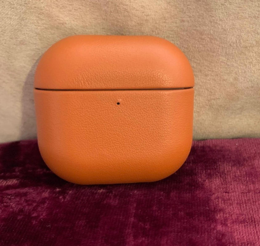 Leather AirPods Case (3rd Generation) - Saddle Brown - RYAN London