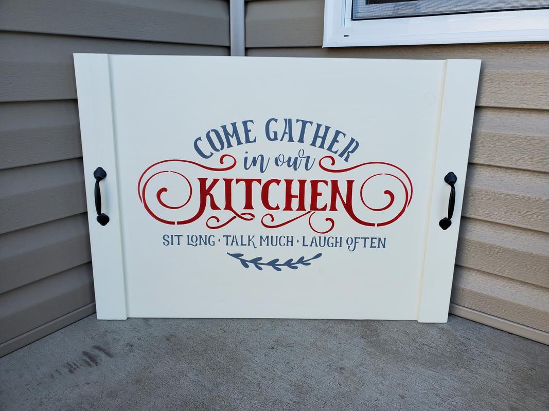 Come Gather in Our Kitchen Sign - Personalized Kitchen Signs