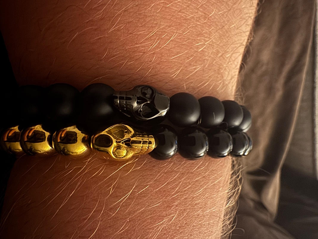 Ace of Spade - Skull bracelet for men - Luck is on your side