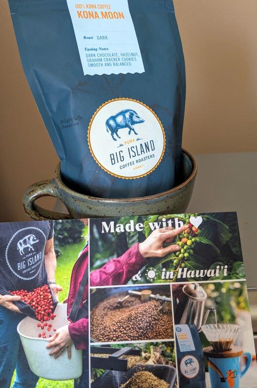 100% Dark Roast Kona Coffee - Kona Moon - Big Island Coffee Roasters