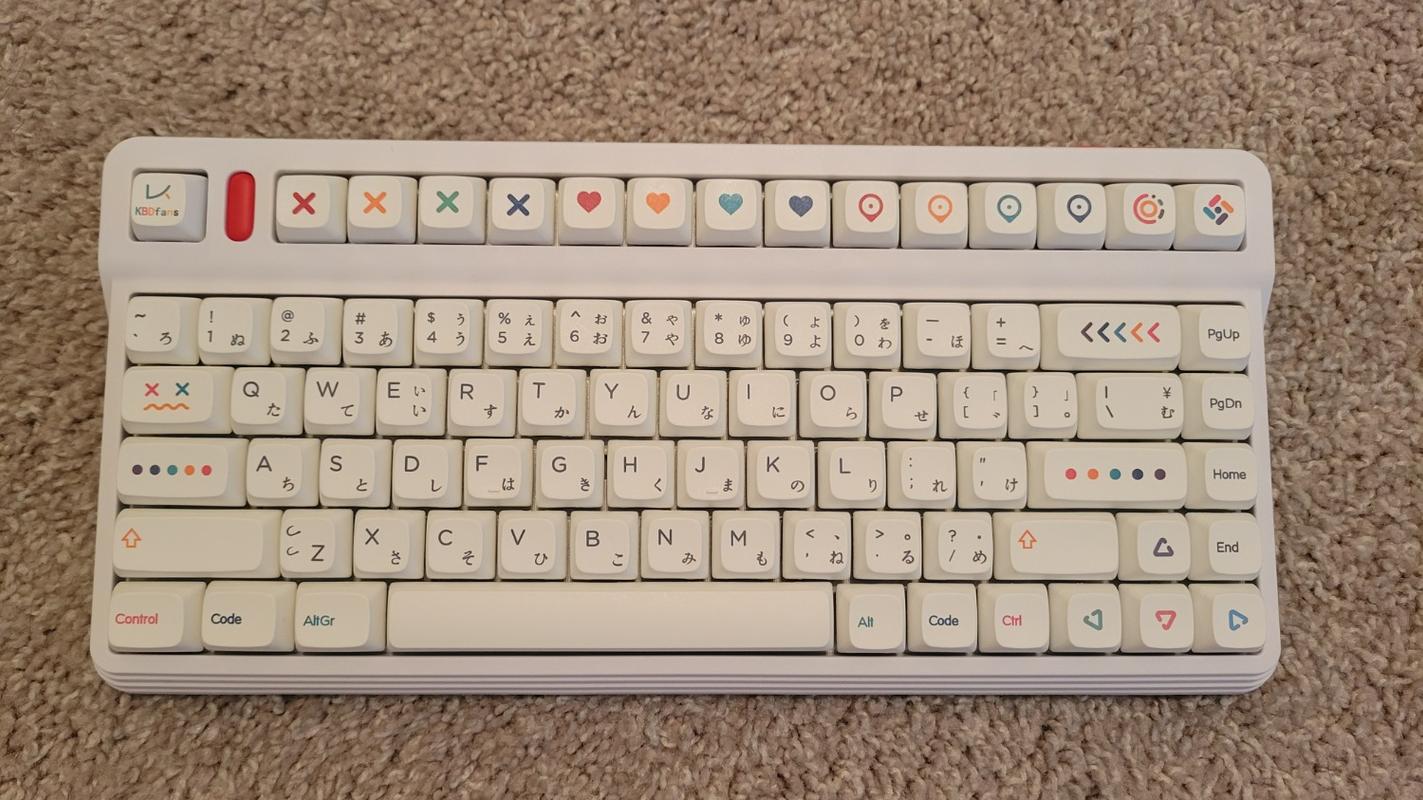 DeepParadox NOSENTIC GABUー24S　10色セット② NP PBT Crayon Keycap Set Dye-Sub PBT – Divinikey