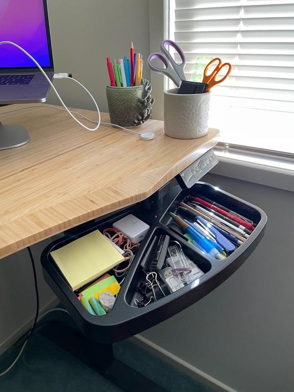 Desky Under Desk Swivel Drawers