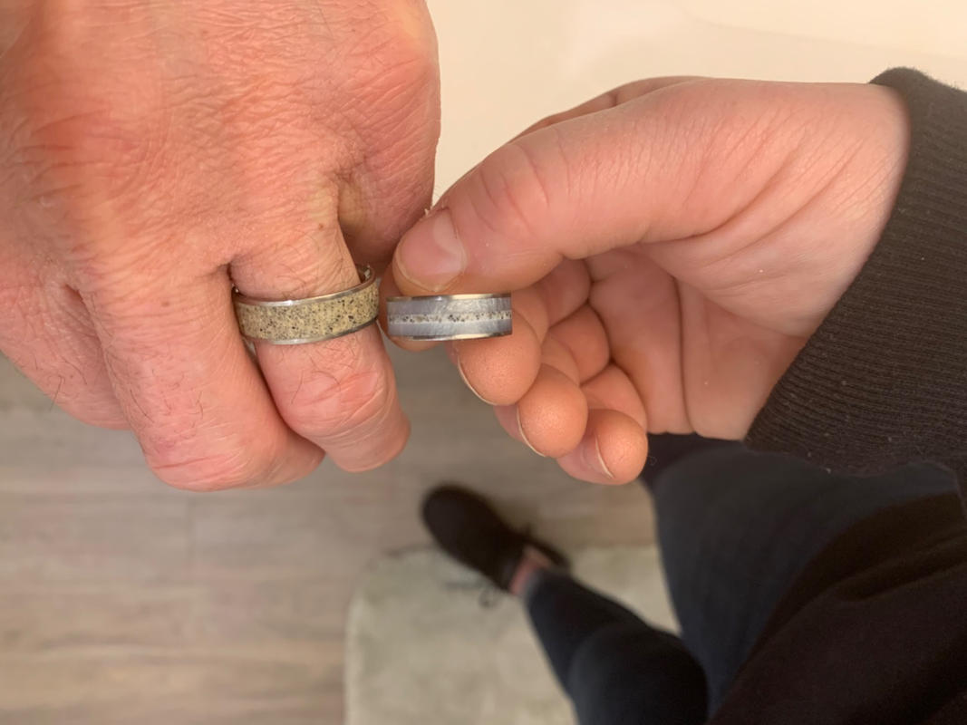 OCEAN Wedding Ring in 18ct Gold or Silver - GoJD Connect B2B Portal