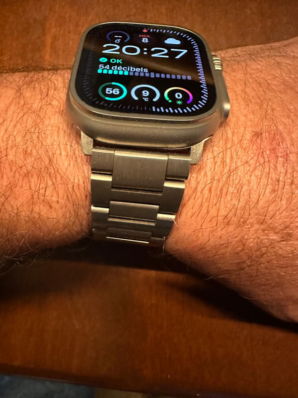 Titanium Apple Watch Ultra 2 & Ultra Band - SANDMARC