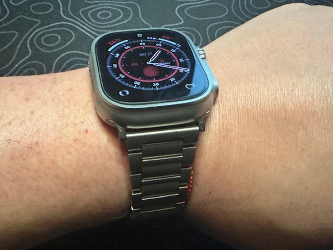 Titanium Apple Watch Ultra 2 & Ultra Band - SANDMARC