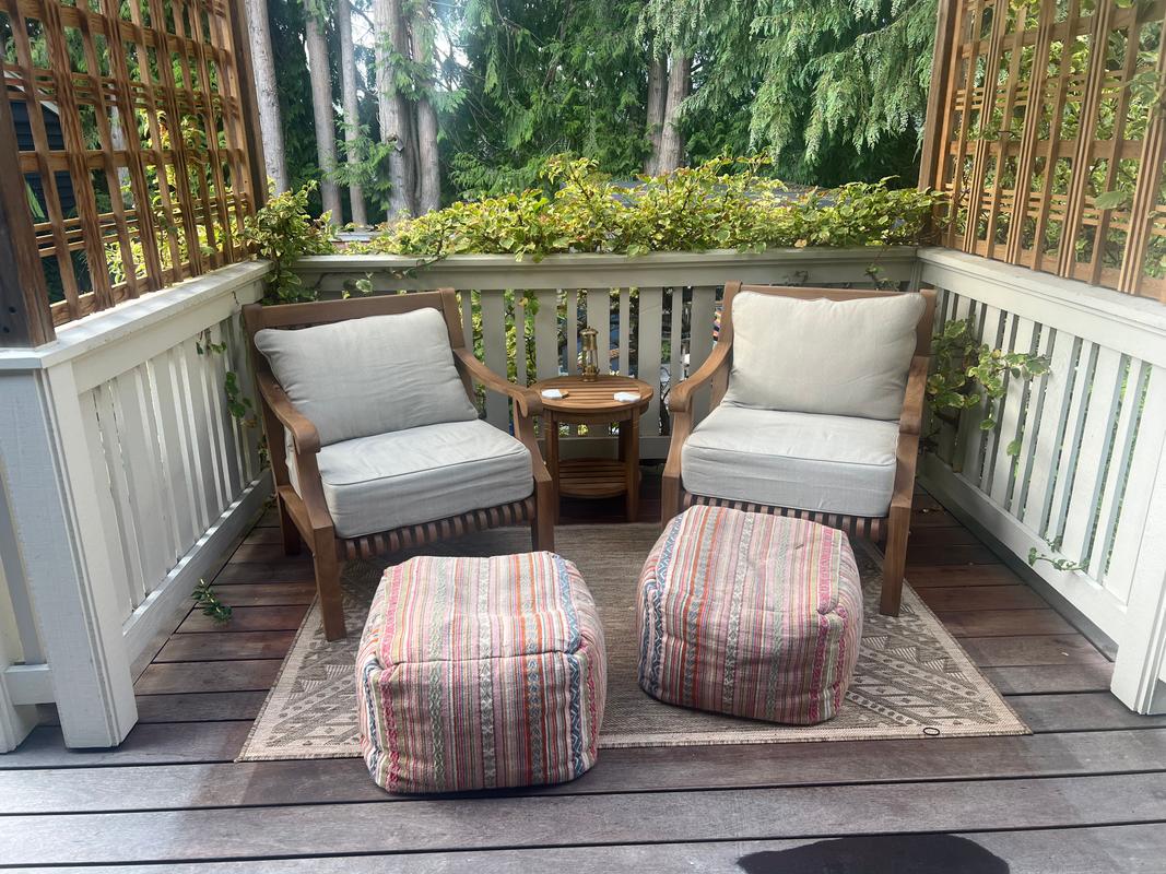 Mosko Teak Wood Porch Rocking Chair | Cambridge Casual