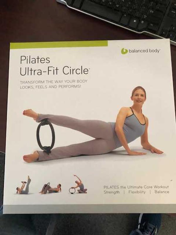  Balanced Body Ultra-Fit Circle Mini, Pilates Ring Resistance  Trainer, Upper-Body and Leg Workout Equipment, Leg Exercise Equipment,  Pilates Equipment for Home or Studio Use, 12-Inch Diameter : Sports &  Outdoors