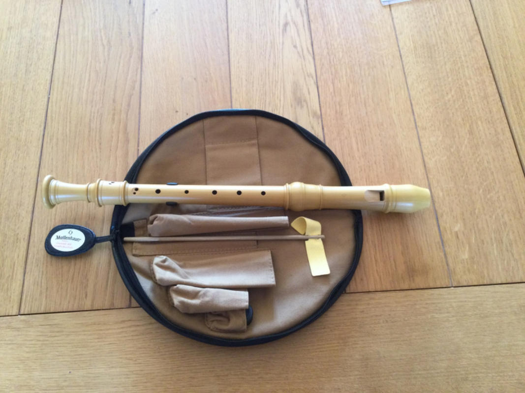 Mollenhauer Denner Alto Recorder in Boxwood at the Early Music Shop