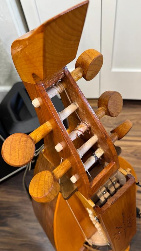 Mihály Vrábel - Baroque Style Hurdy Gurdy
