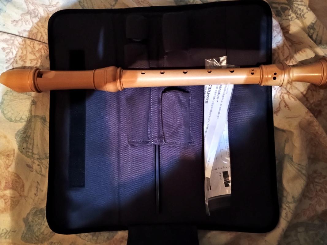 Zen-On PG3-A/BN Bressan Alto Recorder in Brazilian Boxwood