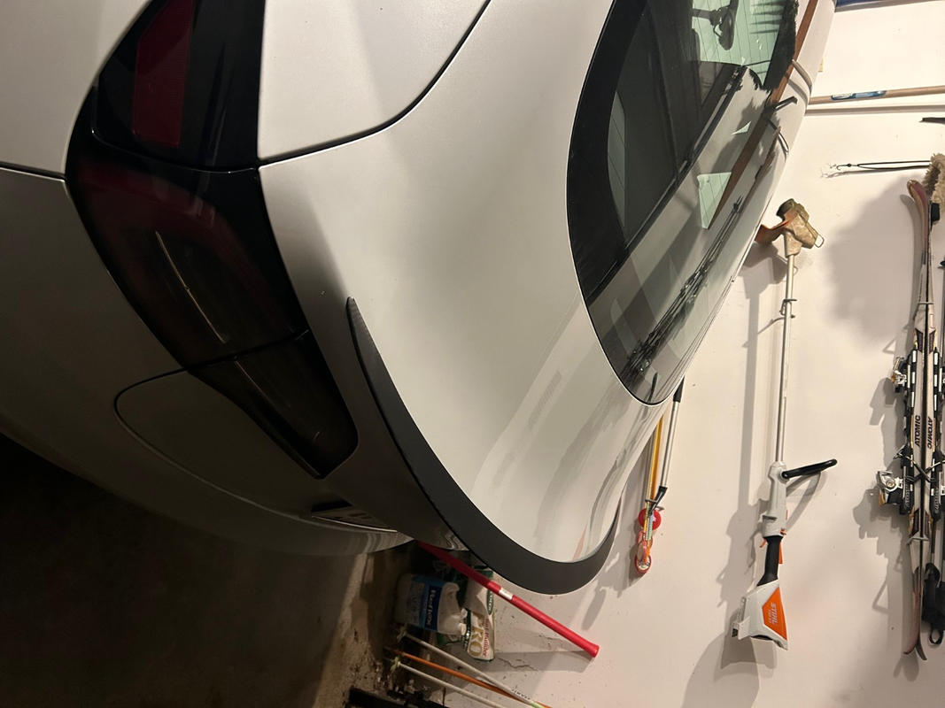 NEUFU Spoiler Aileron de Coffre arrière en fibre de carbone réelle noir mat Pour  Tesla modèle 3 - Cdiscount Auto