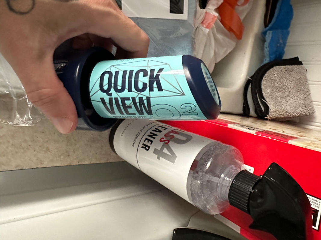 The BEST Rain Repellent For Tesla Windshield - Gyeon QuickView - TESBROS  BLOG