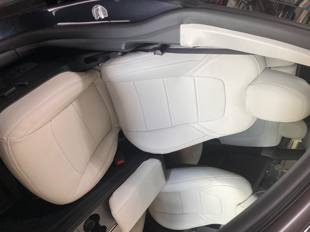 Tesla Model Y Vegan Leather Seat Covers - Luxury & Comfort - TESBROS