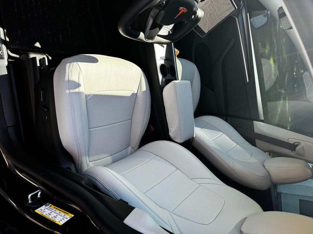 Tesla Model Y Vegan Leather Seat Covers - Luxury & Comfort - TESBROS