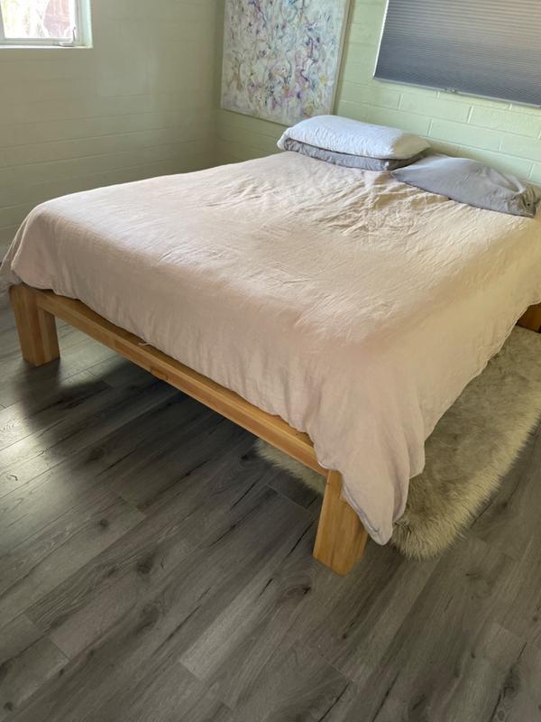 Java Deluxe Tatami Platform Bed with Storage Drawers at