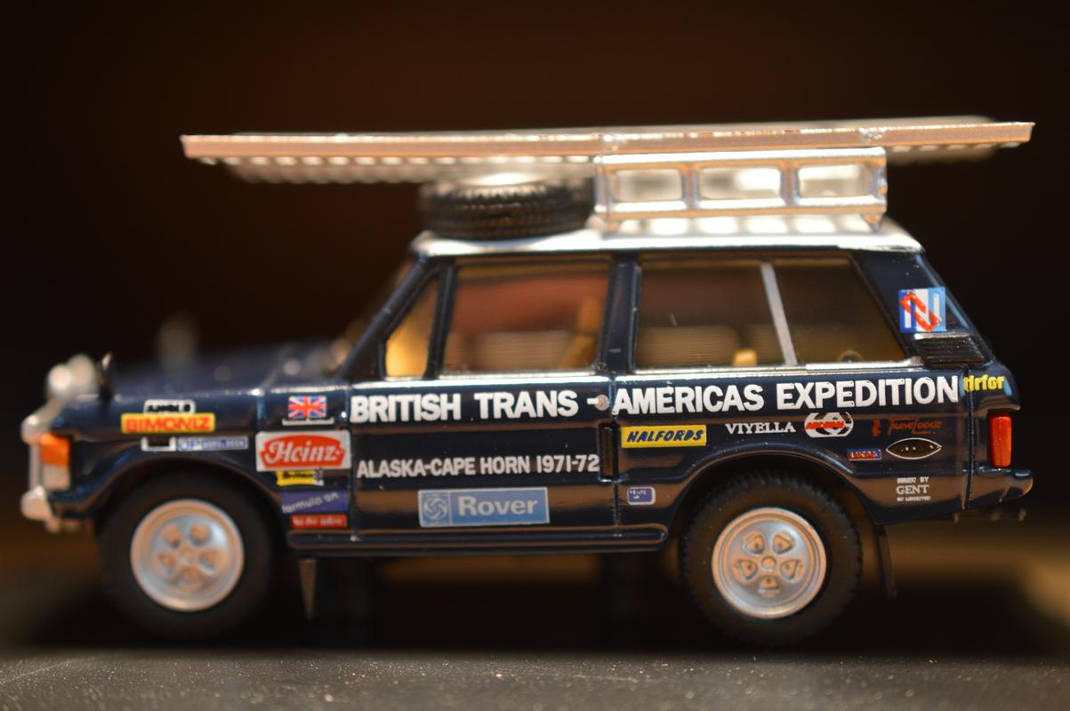 OXFORD DIECAST 1:76 Scale Range Rover Classic Darien Gap — Oxford