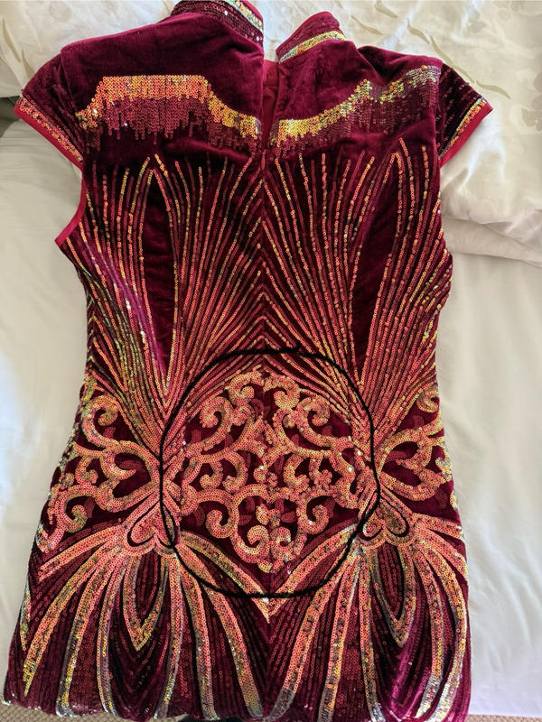 Sequin Cheongsam, Chinese red dress, Chinese prom Sequin Qipao Beth&Brian Qipao Sequin Cheongsam, Chinese red dress, Chinese prom Sequin Qipao Beth&Brian Qipao