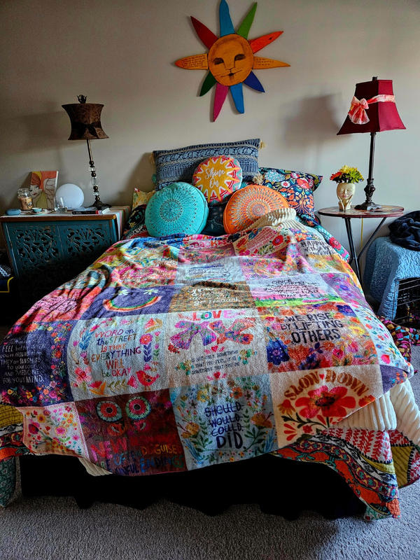 XL DoubleSided Cozy Blanket 2022 Top Chirps Natural Life