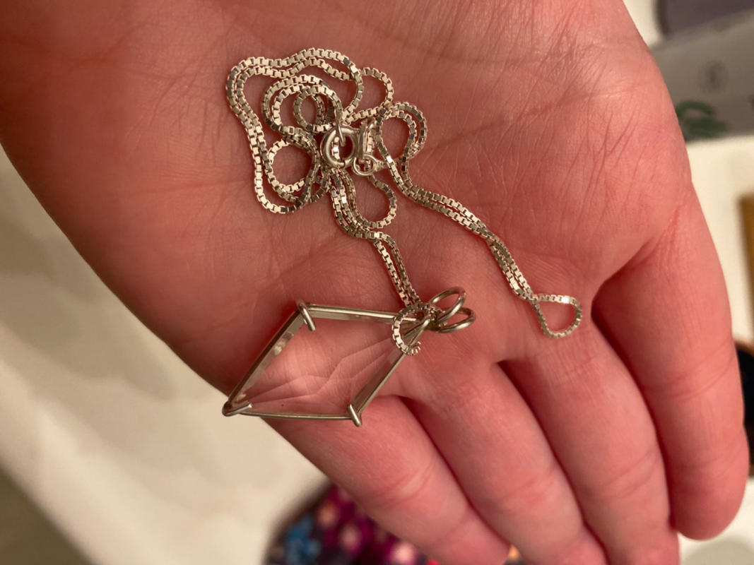 Quartz Ascension Star Pendant – Sacred Geometry Crystal Necklace