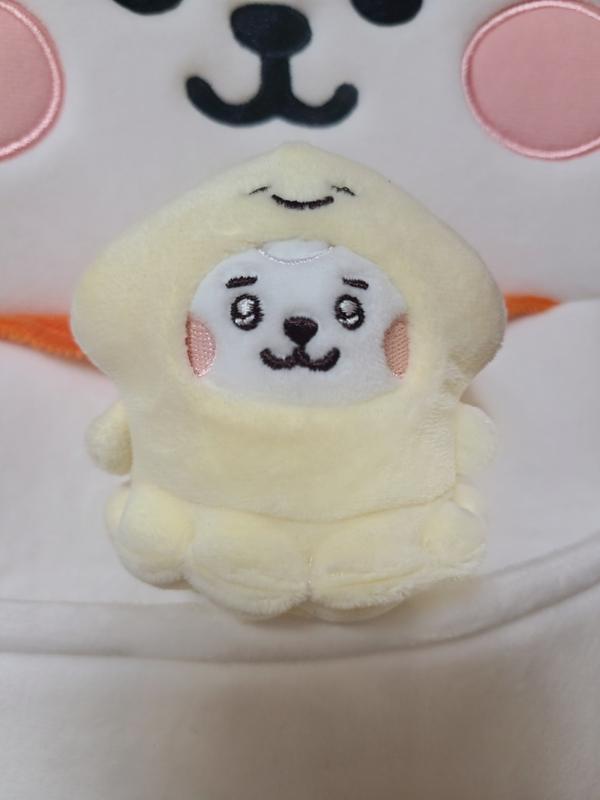 BT21 newest RJ Large Fruit Beanbag Bottom - FREE Matching Mini Doll - PRICE IS FIRM!