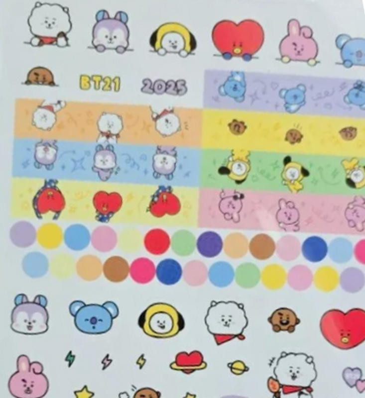 BT21 VAN プラッシュドール & BTS カレンダーセット - メルカリ