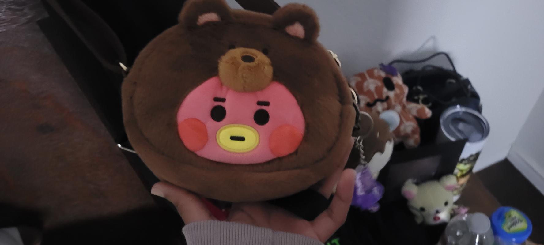 BT21 TATA BABY フロッピー顔人形クロスバッグ – LINE FRIENDS