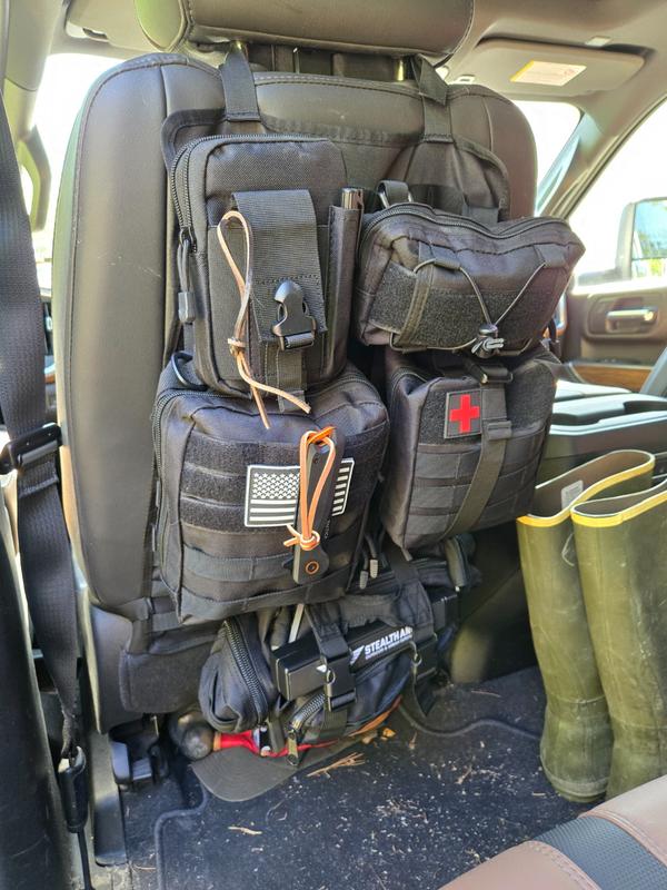 Tactical Back Seat Molle Organizer - Stealth Angel Survival