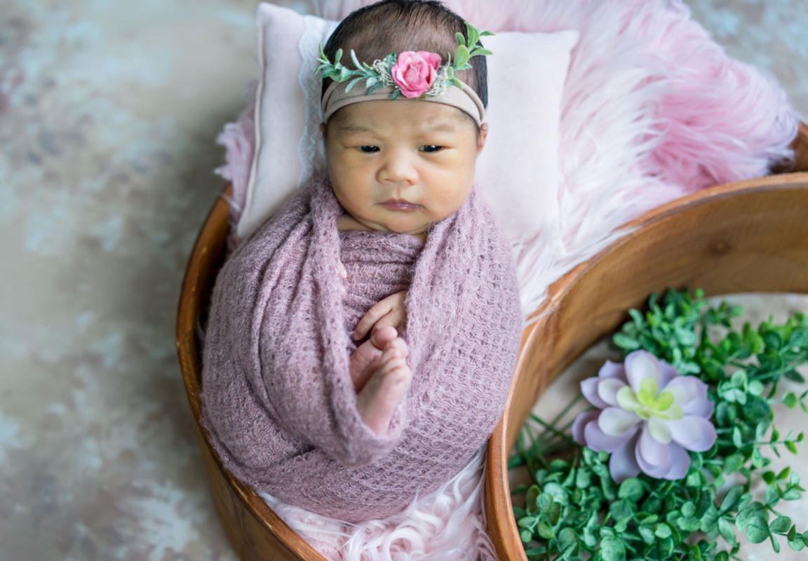 Vintage Heart Bowl Newborn Photography Prop – Newborn Studio Props