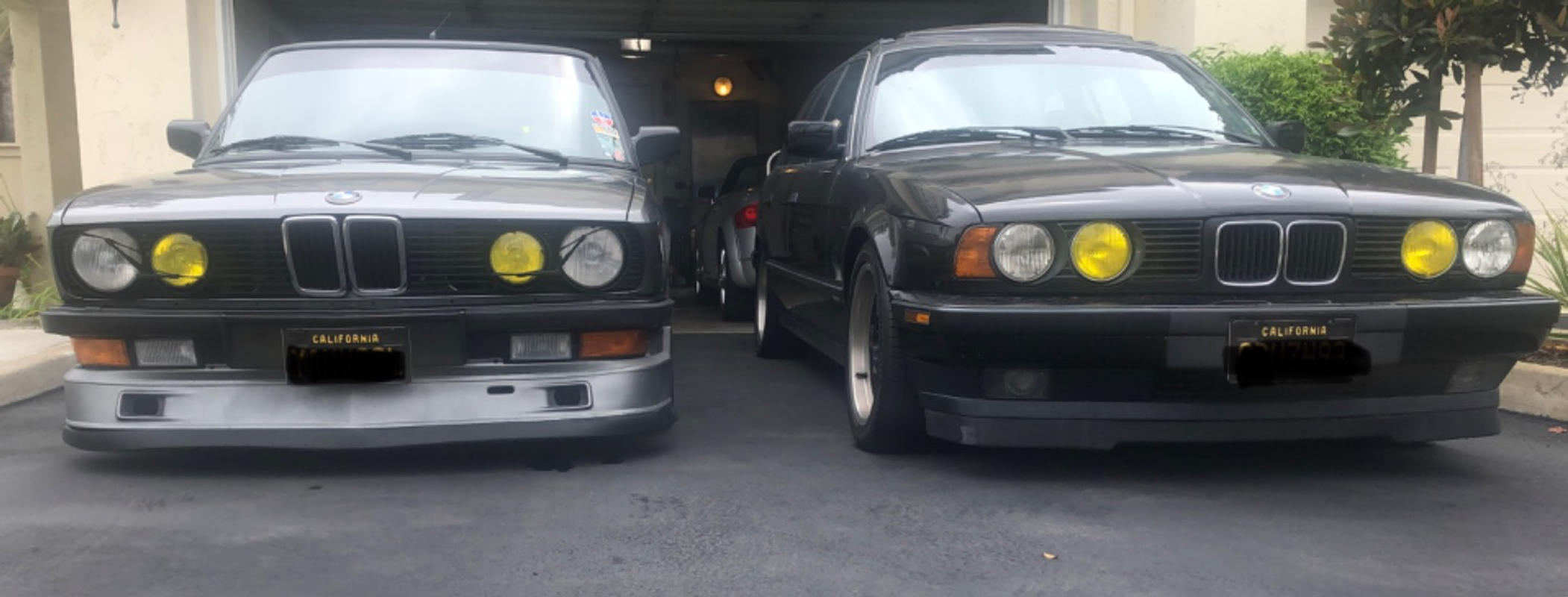 BMW 3-Series (82-91) [EURO spec] Headlight Covers