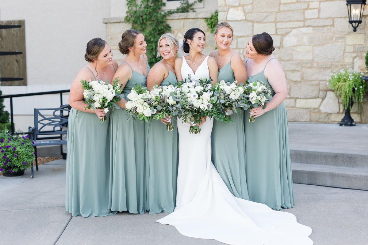 Anne Adjustable Chiffon Bridesmaid Dress | Kennedy Blue Anne Adjustable Chiffon Bridesmaid Dress | Kennedy Blue